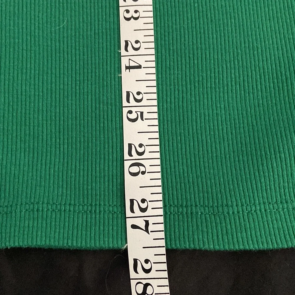 Like new Active Basic Ribbed Racerback Forest Green Tank - Picture 10 of 10